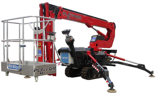 piattaforme aeree cingolate ragni cingolati platform basket