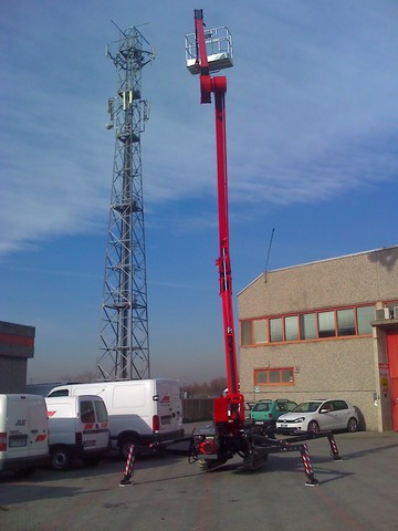 piattaforma aerea platform spider 22