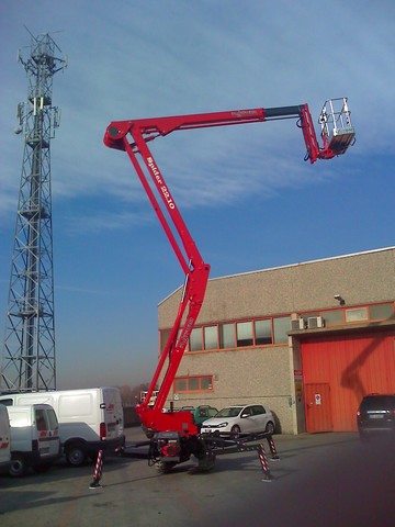 piattaforma aerea platform spider 22