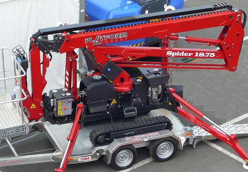carrello con spider 18.75