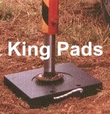 basi di appoggio king pads
                      per stabilizzatori